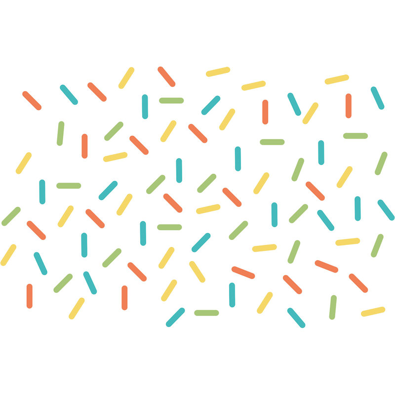 Bordure de papier peint L 34,5 pi x l 19,5 po Valya Sprinkle