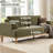 Upholstered Standard Sofa with Solid Wood Legs-757613644