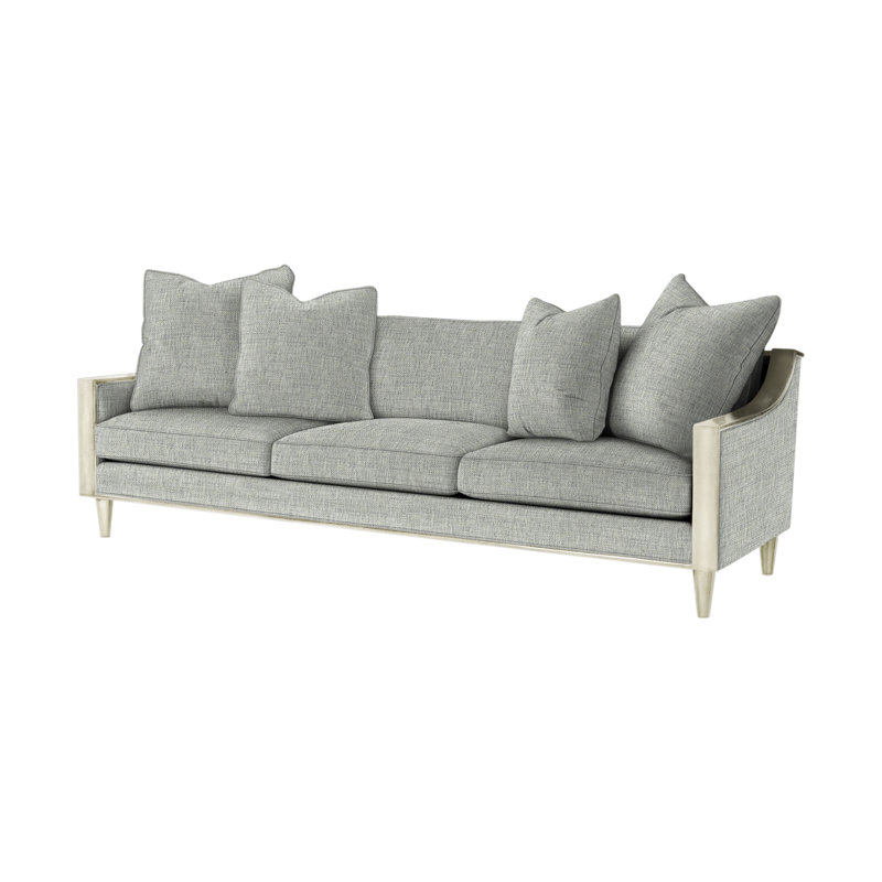 Carl Sofa, Vault Fog (Performance fabric) 1172-93, Salted White