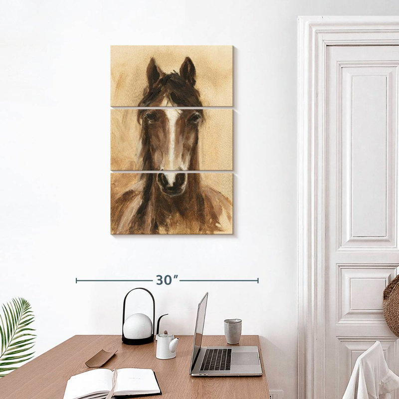 Brampt Western Ranch Animals I, 32" H x 20" W