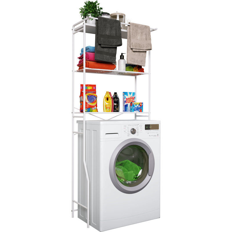 Ellette Stainless Steel Bathroom Cabinet, White