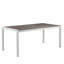 Ensemble de salle à manger de patio en métal pour 6 personnes avec table rectangulaire Aynura-328747889