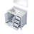 Jacques 36 in. W x 22 in. D Left Offset Bath Vanity and 34 in. Mirror-66637712-90699864