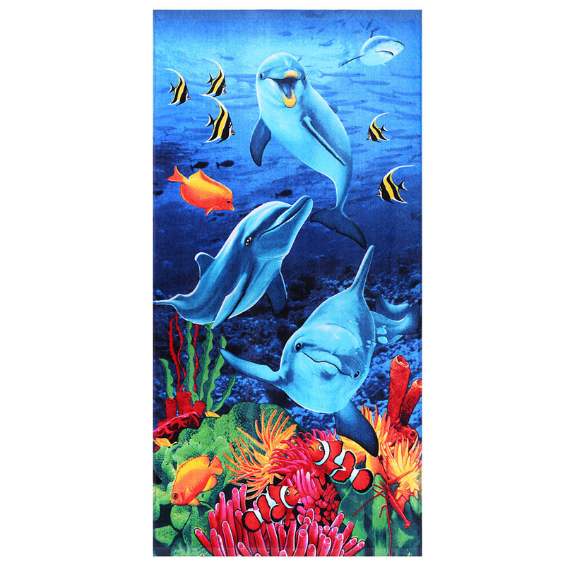 Ensemble de serviettes de plage en coton