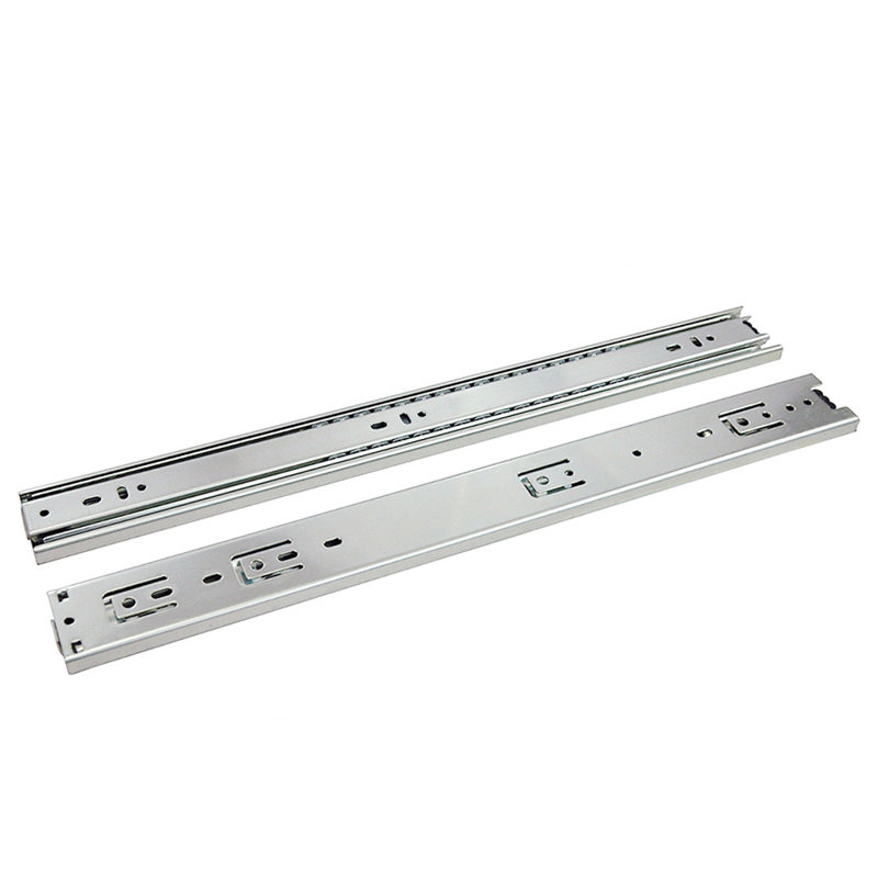Glissière de tiroir en métal pleine extension à extension latérale de 1,96 po, H 18 po x l 1,96 po x P 1,96 po