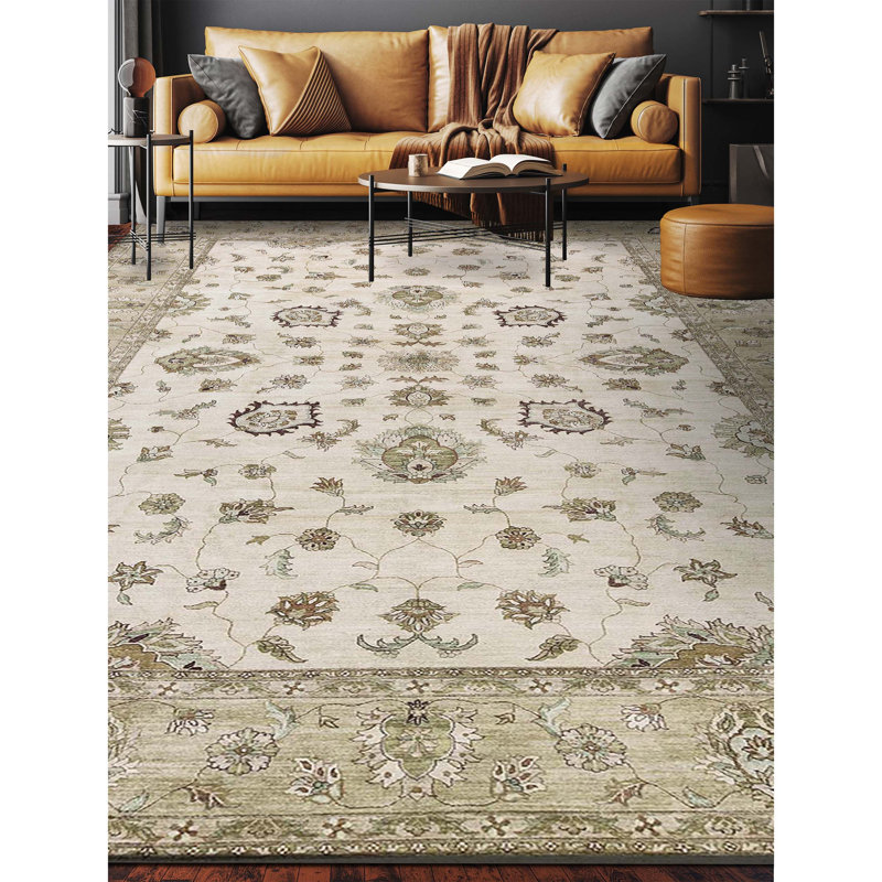 Cornwall Hand Woven Wool Oriental Area Rug
