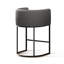 Tabouret de comptoir rembourré avec structure en métal-1579061813