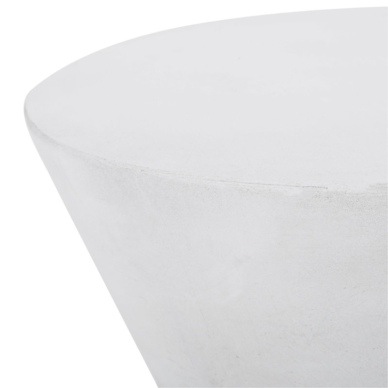 Outdoor Lightweight Concrete Side Table
