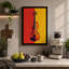 Violin Bold Geometry Modern - Wrapped Canvas-1587903532-1587903701