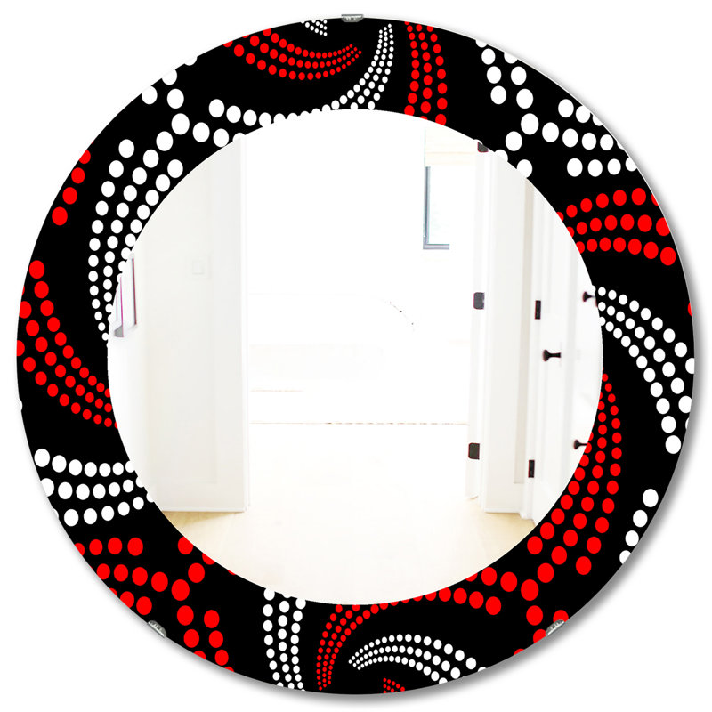 Miroir mural Obsidian Impressions 7, H 31,5 po x l po
