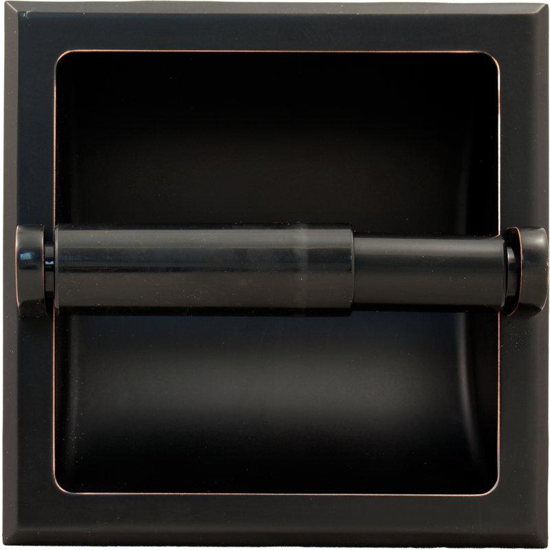 Porte-papier hygiénique encastré Lakewood, Bronze Vintage