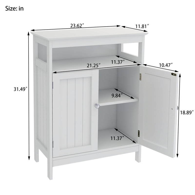 Bathroom standing storage