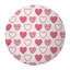 Tapis tressé avec cœurs Valentine-106463922