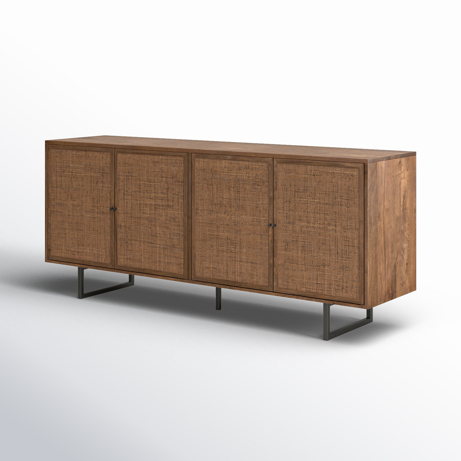 Carmel 72" Sideboard, Medium Brown