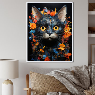 " Pixiebob Pondering Cat Collage "