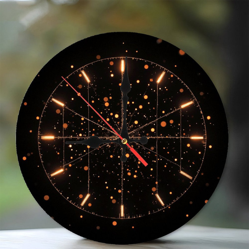 Horloge de style galaxie