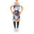 No Pattern Bib Apron