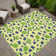 Machine Washable Indoor/Outdoor Bourkelands ACN2354 Fruits Rug