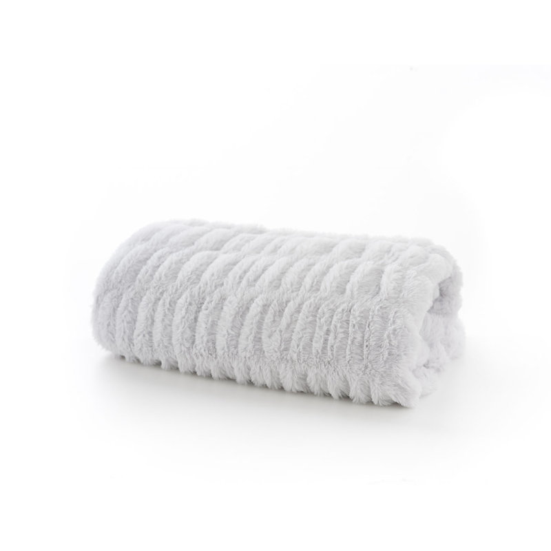 Throw Blanket, Silver