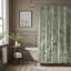 Soft Green Shabby Elegance - 1 Piece Standard Shower Curtain-1361590970