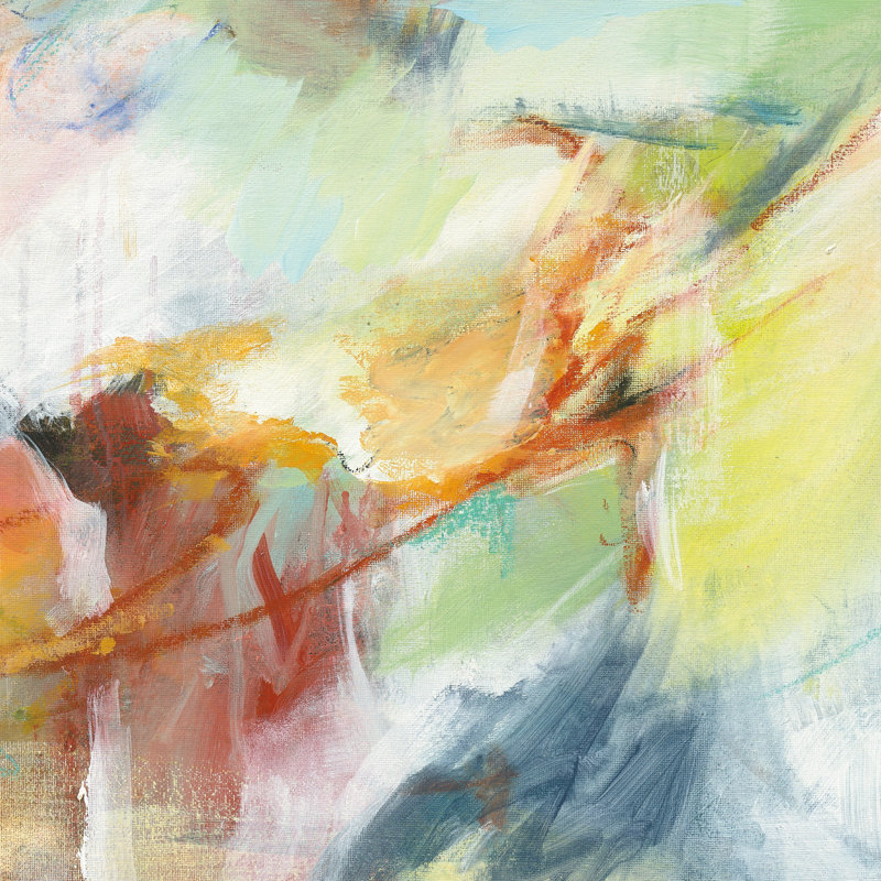 «Poss Possibilités III par Mary Urban», reproduction sur toile tendue, H 30 po x l 30 po, Oui, Cadre simple érable érable