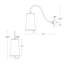 Hattie 1 - Light Armed Sconce-79008881