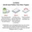 2.5Cm Thick 40D Gel Foam Pad Rayon from Bamboo Memory Foam Mattress Topper-2019217953