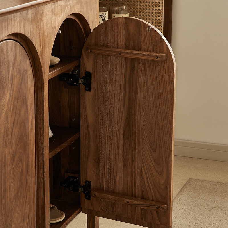 European style creative storage shoe cabinet