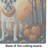 White Boxer Fall Glass Cutting Board Large