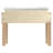 Petite Tot 18" x 28" Rectangular Natural/Baltic Birch Play Sand and Water Table