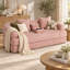 Upholstered 69.3 " Chenille Sofa Reclining-761506935