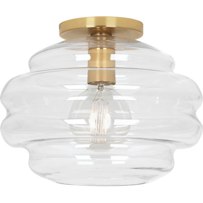 Horizon Glass Flush Mount