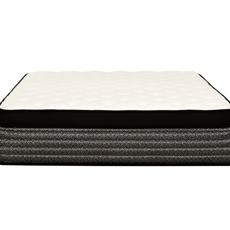 Très grand matelas de 16 po - La mousse de gel disperse efficacement la chaleur des supports de ressorts ensachés de 16 pouces pour un repos optimal