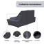 Housse pour causeuse large 65 po Lavinia