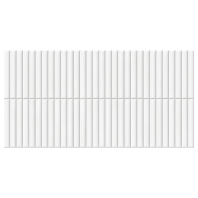 Carreau mural en porcelaine 12 po x 24 po x 9 mm en porcelaine Lingot espagnol (5 pièces, 10,76 pieds carrés)