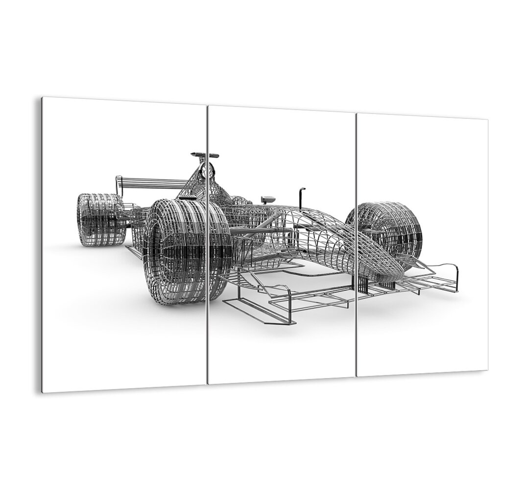 3-tlg. Glasbilder-Set Perfect Design - Momentum Idea