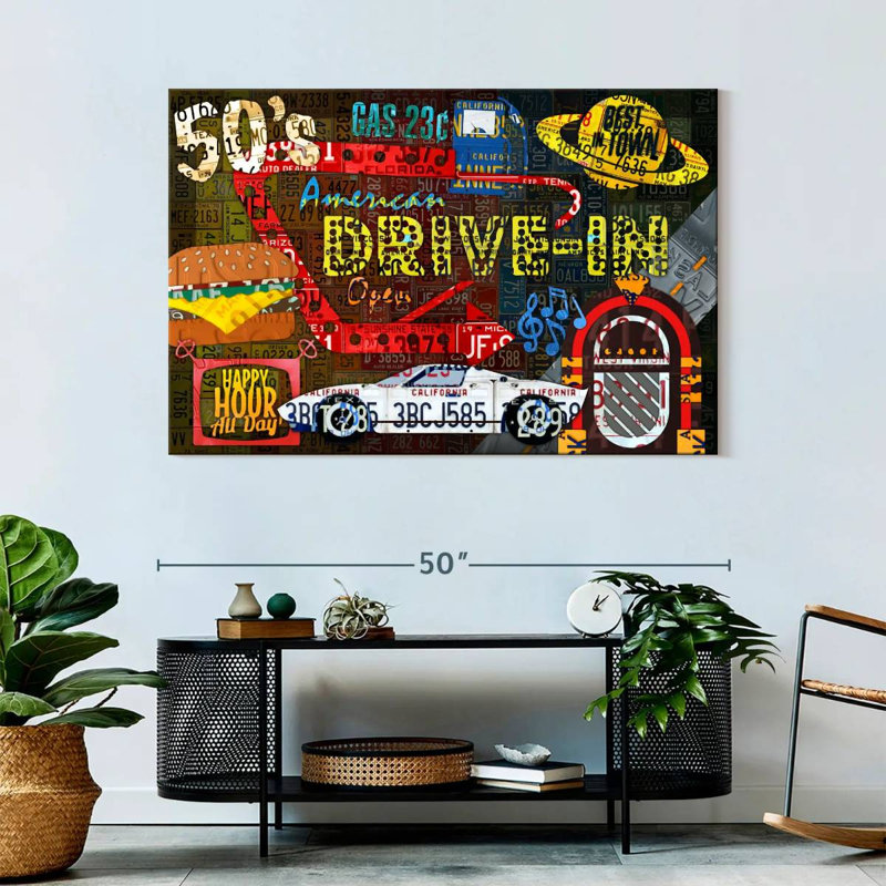 Keiraleigh American Driveins, H 32 po x l 48 po