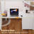 Twin Over Full Bunk Bed With Desk, Charging Station, Led Lights, Storage Drawers And Shelves, White-1594168536-1605906749