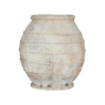 Round Magnesium Flower Pot