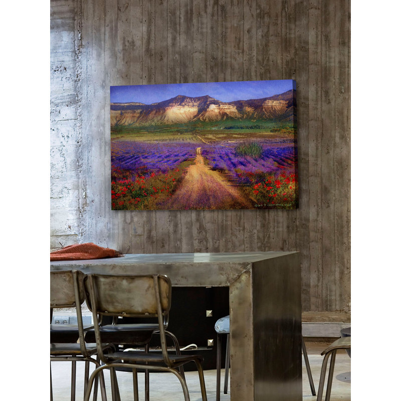 « bountiful valley » par chris ", reproduction d’art sur toile tendue, 24 po x 36 po
