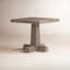 Bernhardt Tribeca Side Table With Pedestal Base