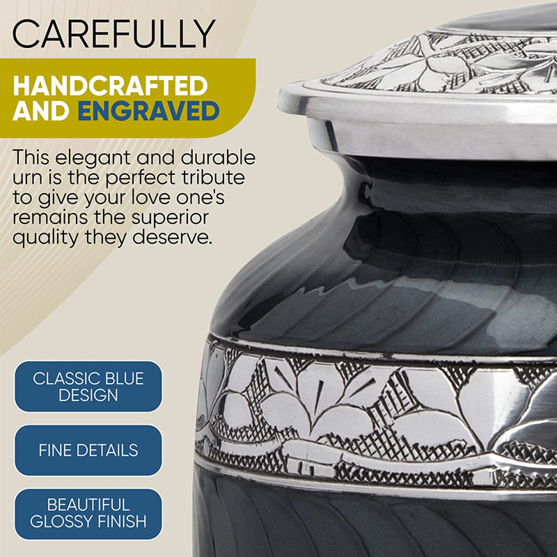 Handmade Metal Decorative Urns & Jars