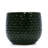 3 Dark Ceramic Pots For Patio, Garden Or Indoor Use - Frost-, Heat-, Weather-, Glossy Finish, Drainage Hole, 9.29" L X W 7.98" H, 12.08 Lbs Pot Of All-Weather Durability, Sleek Design,-1392279307