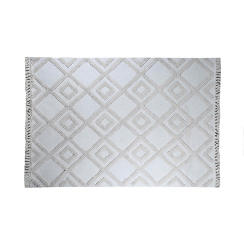 Towa Solid Colour Hand Woven Area Rug, Rectangle 200 x 300cm