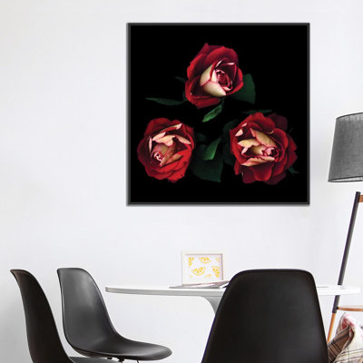 « passionné trio », reproduction de photo sur toile tendue