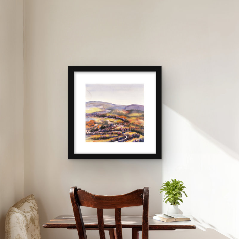 Beautiful Hills - Trees Living Room, H 16 po x l 16 po