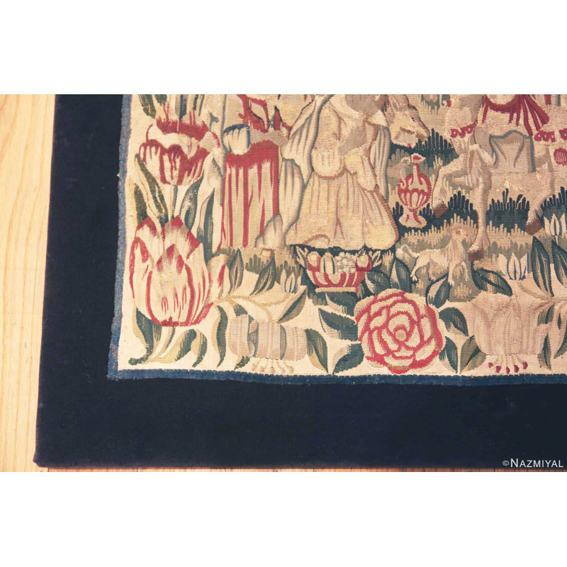 One-of-a-Kind Square 1'8" X 1'8" Area Rug
