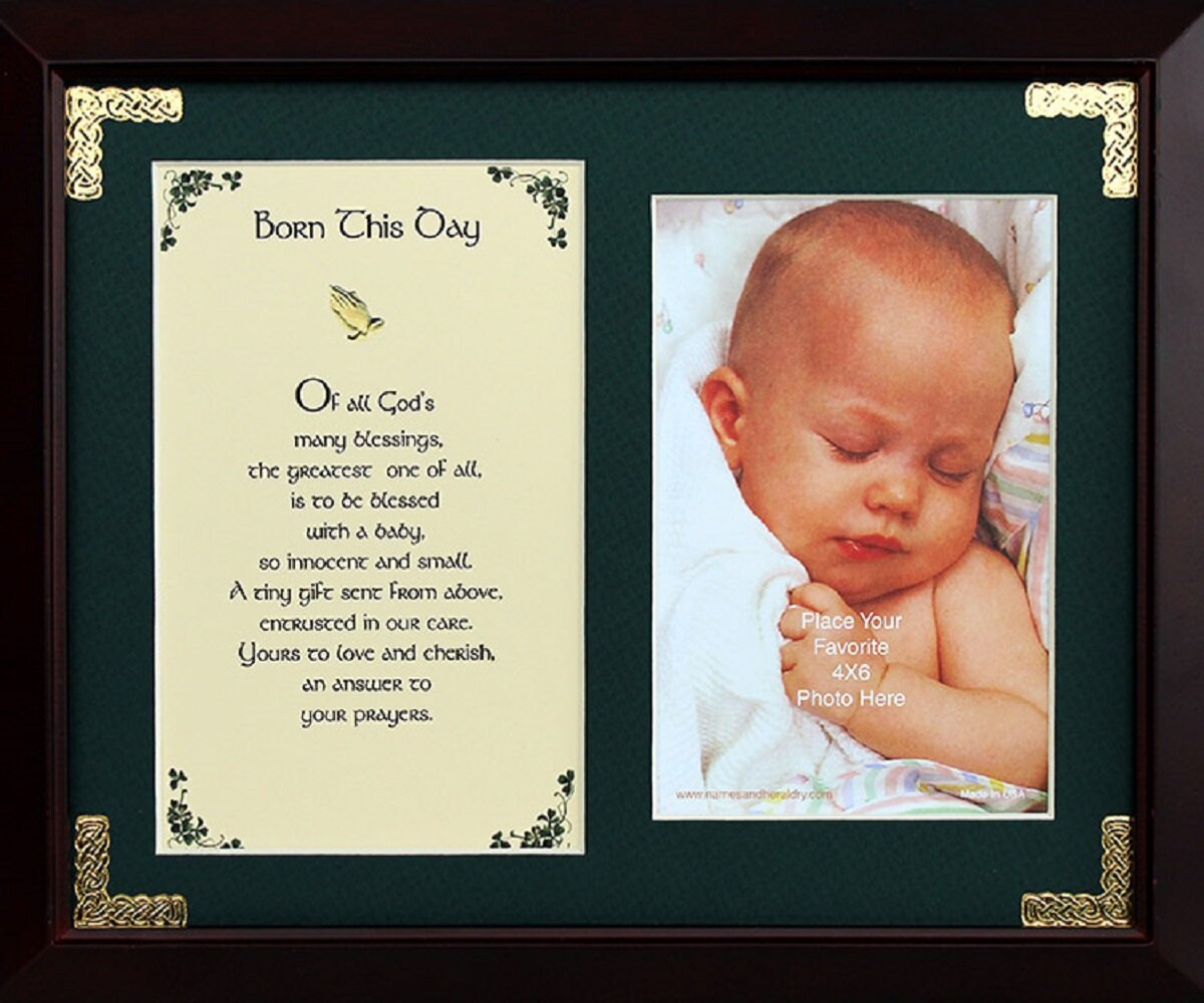 Irish Baby Blessing Wall Decor: Blessings for Your Nursery – Biddy Murphy  Irish Gifts