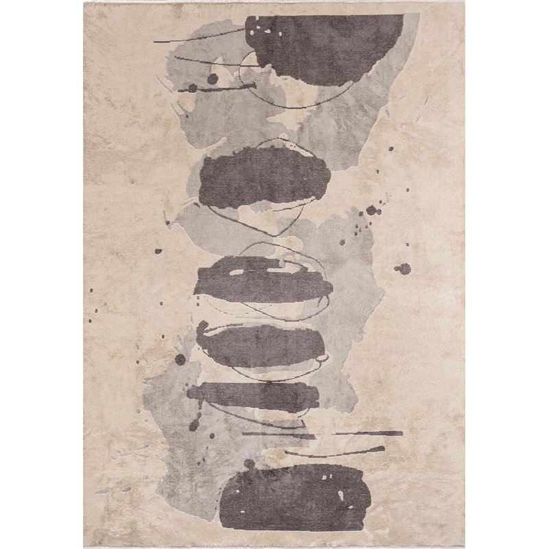 Rapture Abstract Area Rug, Rectangle 6'7" x 9'10"