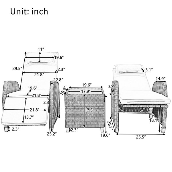 Dimensions du produit